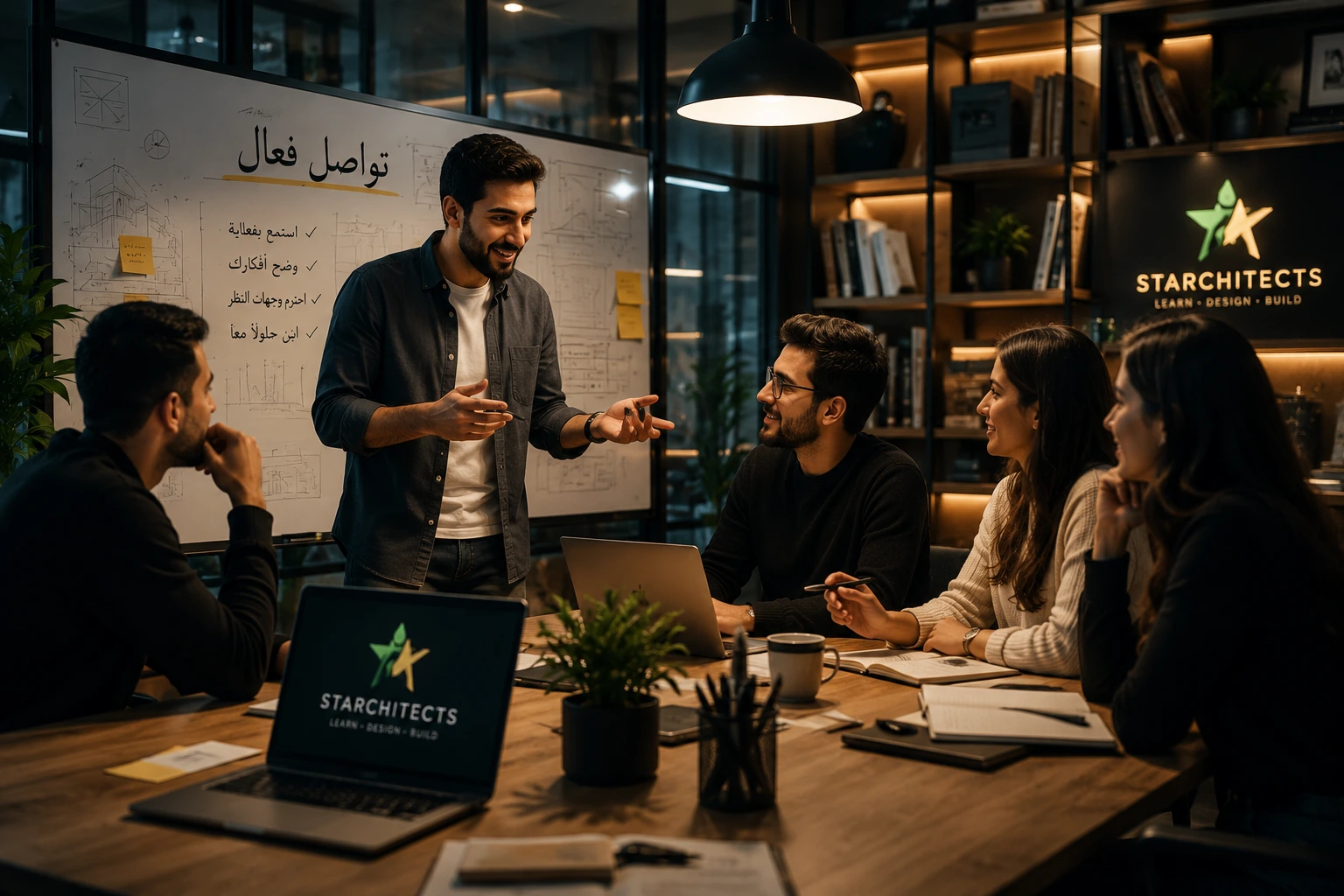 تواصل فعّال مع أساتذة ومتخصصين